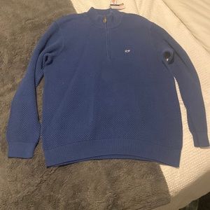 Men’s Dark Blue Vineyard Vines Sweater